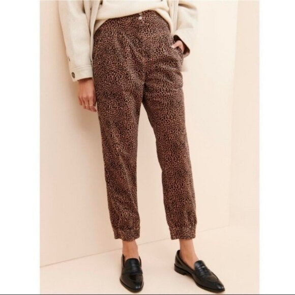 Anthropologie Leopard Print Pant - Picture 1 of 5